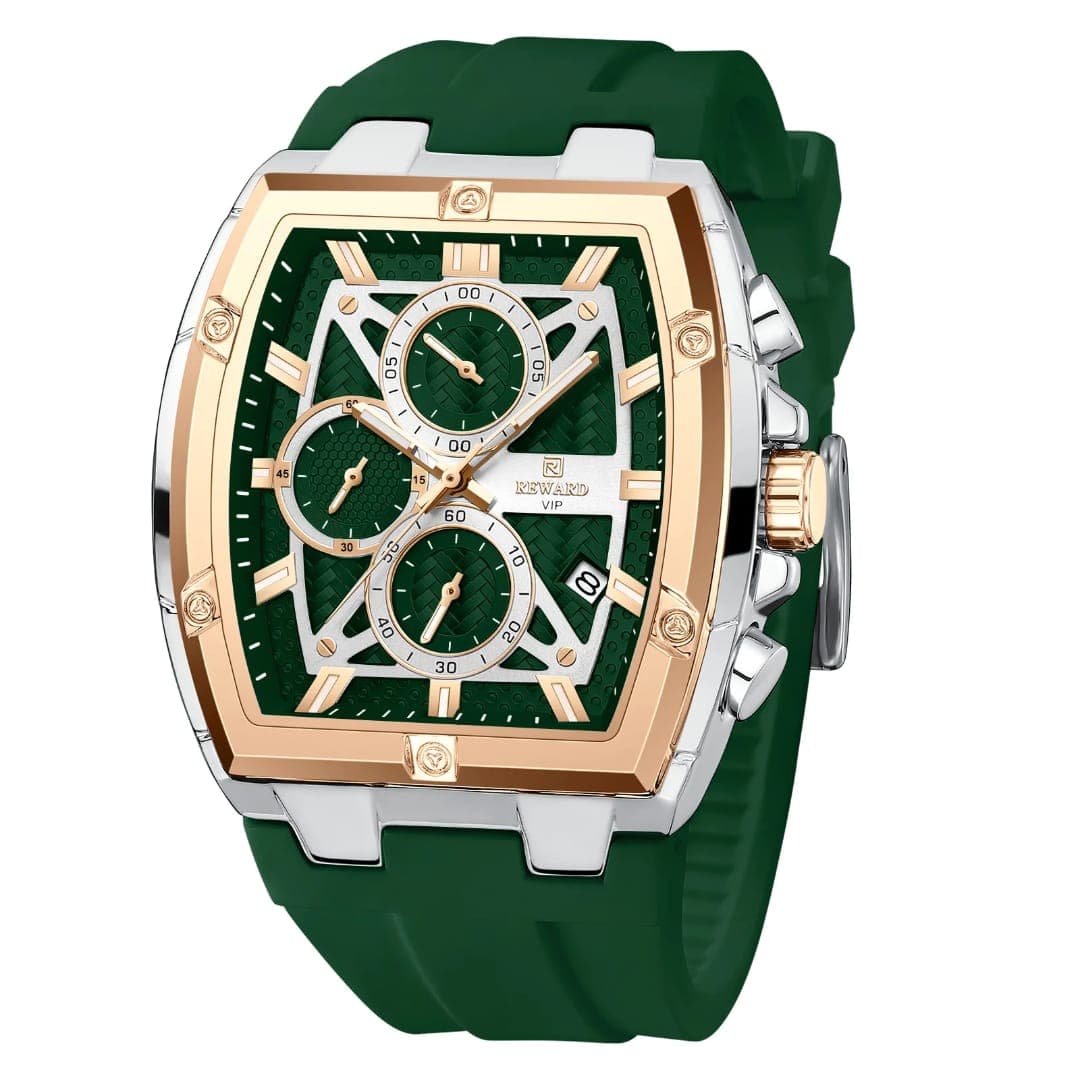REWARD RD832261M Chronograph Water Resistant Rubber Mens Watch