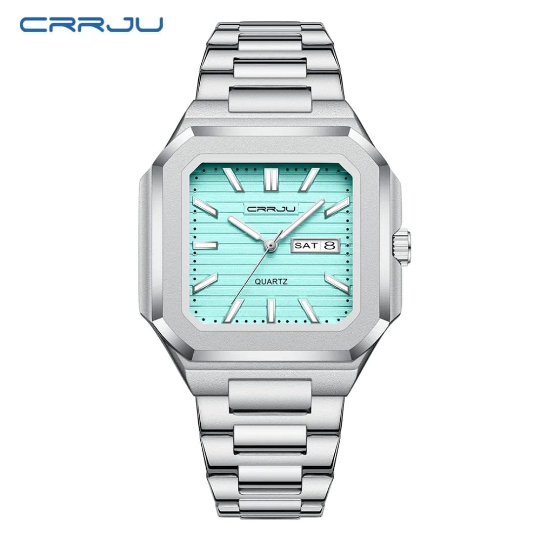 CRRJU 5038 Water Resistant Stainless Steel Mens Watch